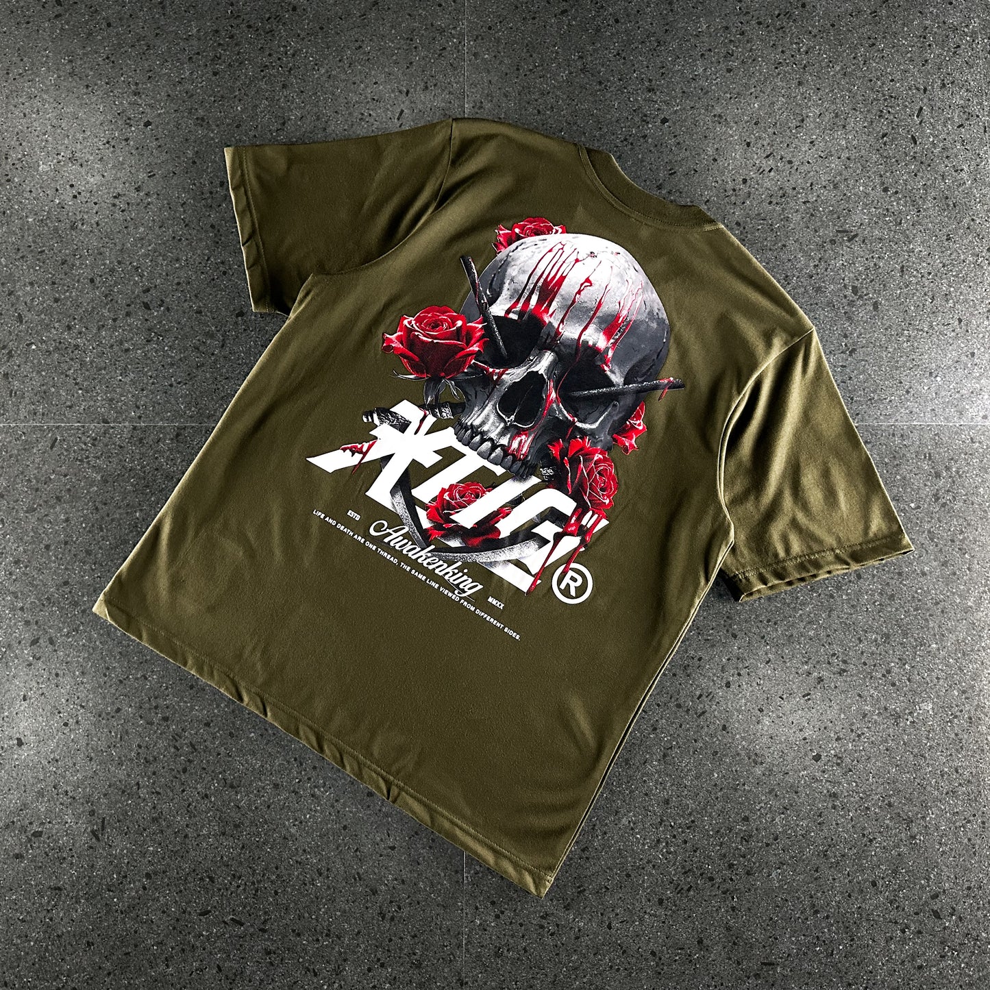 XTIG ORIGINALS - "ROSEREIGN" - COLOR FATIGUE | Unisex | Men | Women (OVERSIZED)
