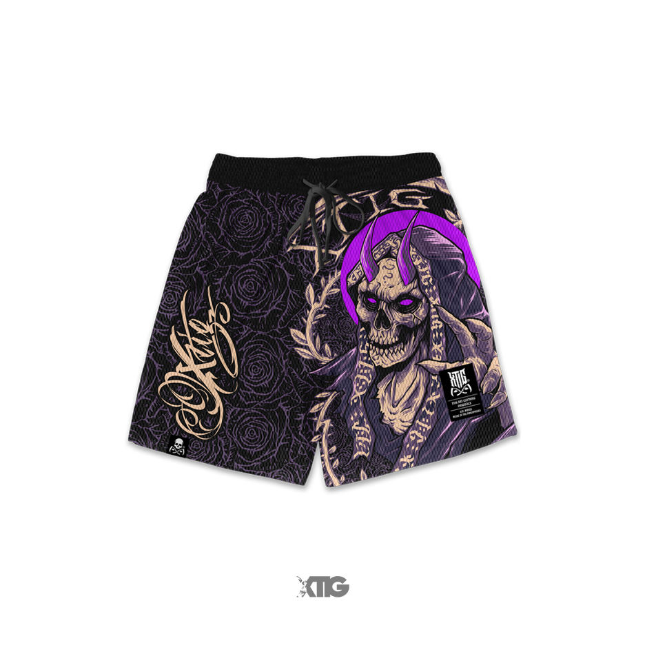 XTIG® ORIGINALS - "FEAR OF DEATH | MESH SHORT" - Unisex | Men | Women (ABOVE THE KNEE)