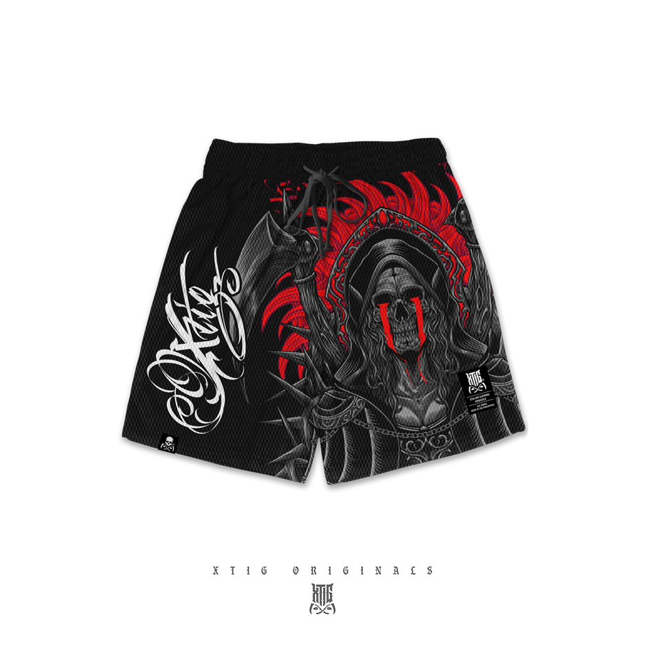 XTIG® ORIGINALS - "SACRED HEART | MESH SHORT" - Unisex | Men | Women (ABOVE THE KNEE)