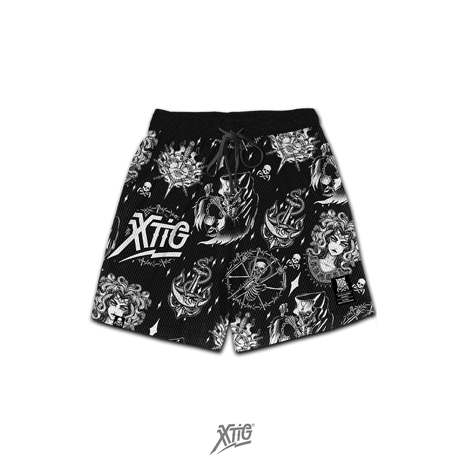 XTIG® ORIGINALS - "ENIGMA | MESH SHORT" - Unisex | Men | Women (ABOVE THE KNEE)