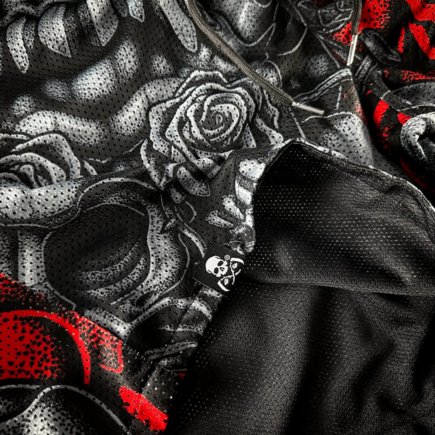 XTIG® ORIGINALS - "BLOOMED MORTALITY | MESH SHORT" - Unisex | Men | Women (ABOVE THE KNEE)