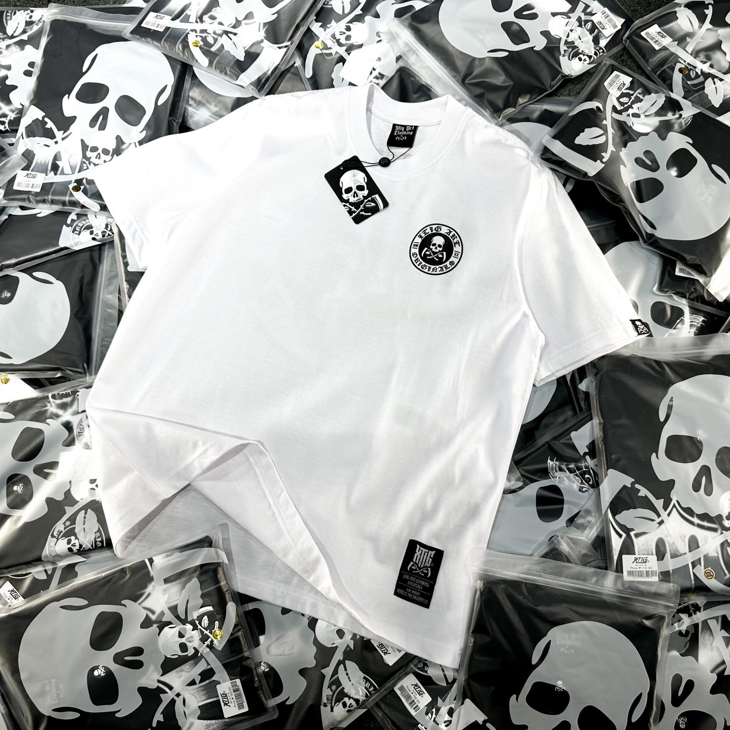 XTIG® ORIGINALS - "SKULLDROP" - Unisex | Men | Women (OVERSIZED)