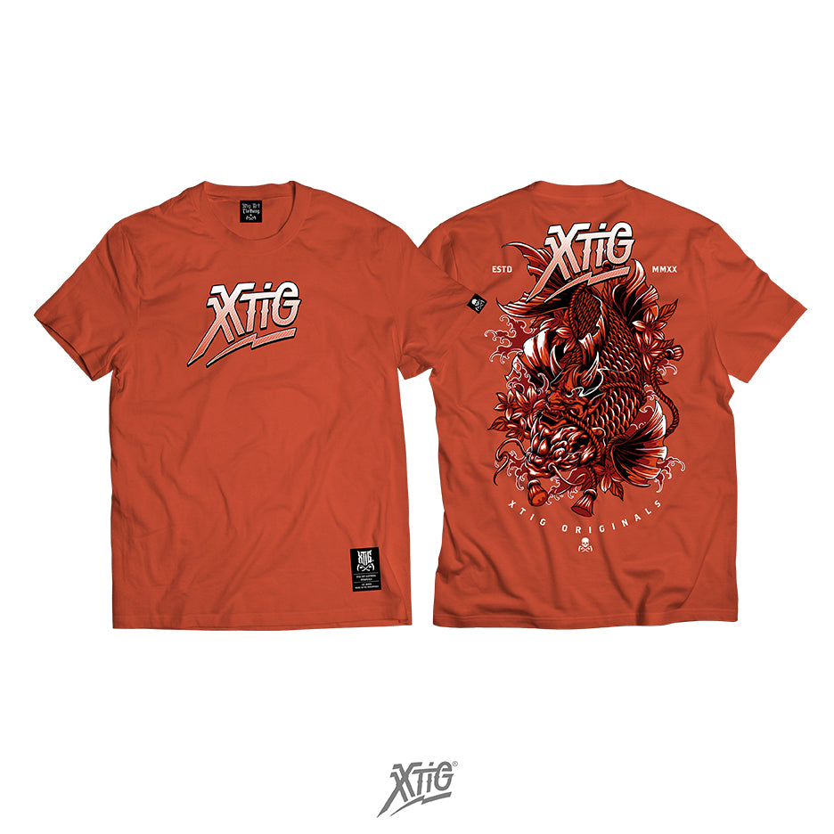 XTIG® ORIGINALS - "KOI" (COLOR RUST) - Unisex | Men | Women (OVERSIZED)