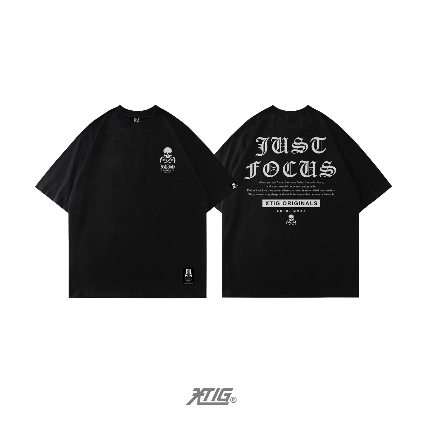 XTIG® ORIGINALS - "XTIVUS" - Unisex | Men | Women (OVERSIZED)