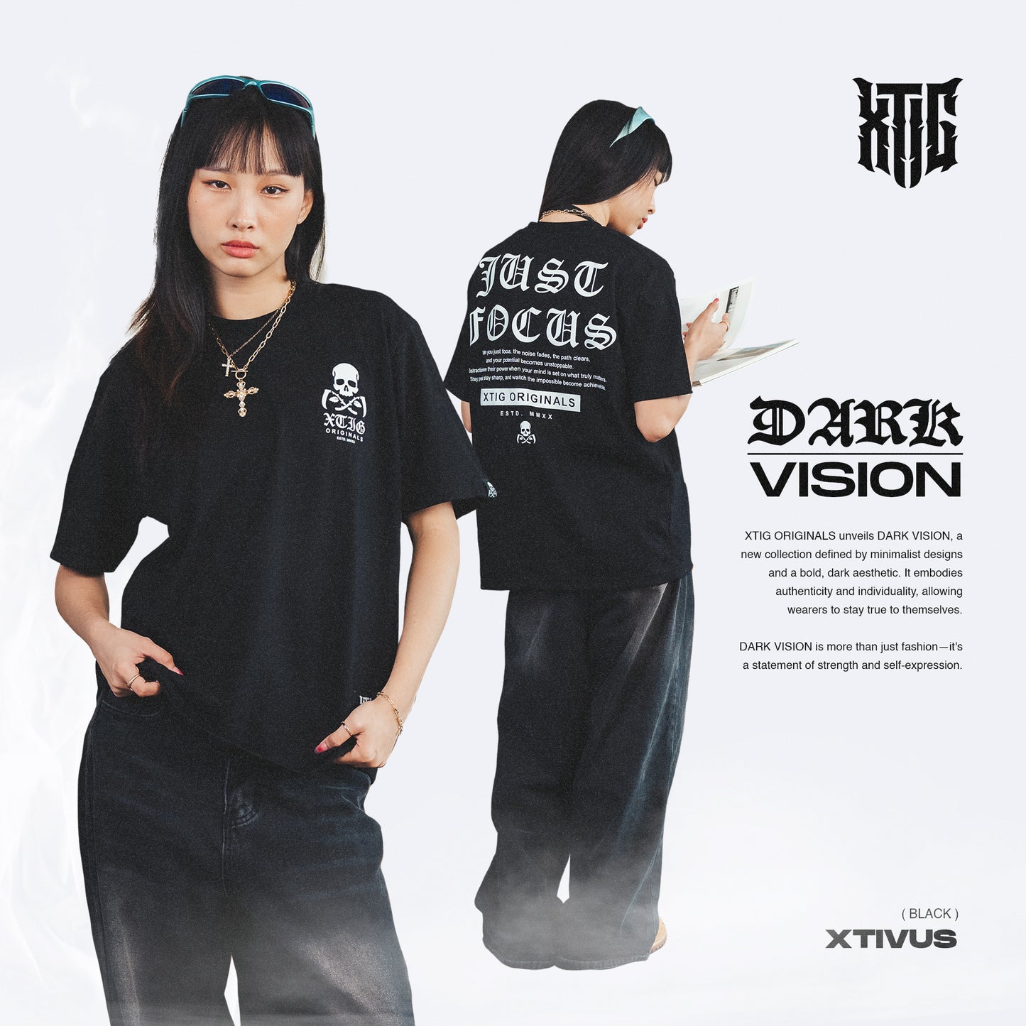 XTIG® ORIGINALS - "XTIVUS" - Unisex | Men | Women (OVERSIZED)