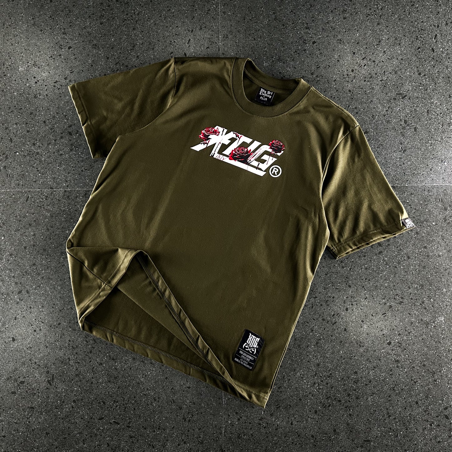 XTIG ORIGINALS - "ROSEREIGN" - COLOR FATIGUE | Unisex | Men | Women (OVERSIZED)