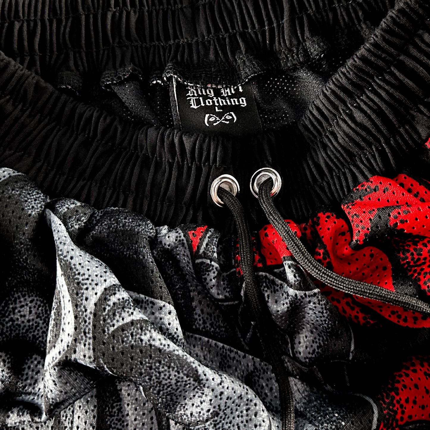 XTIG® ORIGINALS - "BLOOMED MORTALITY | MESH SHORT" - Unisex | Men | Women (ABOVE THE KNEE)