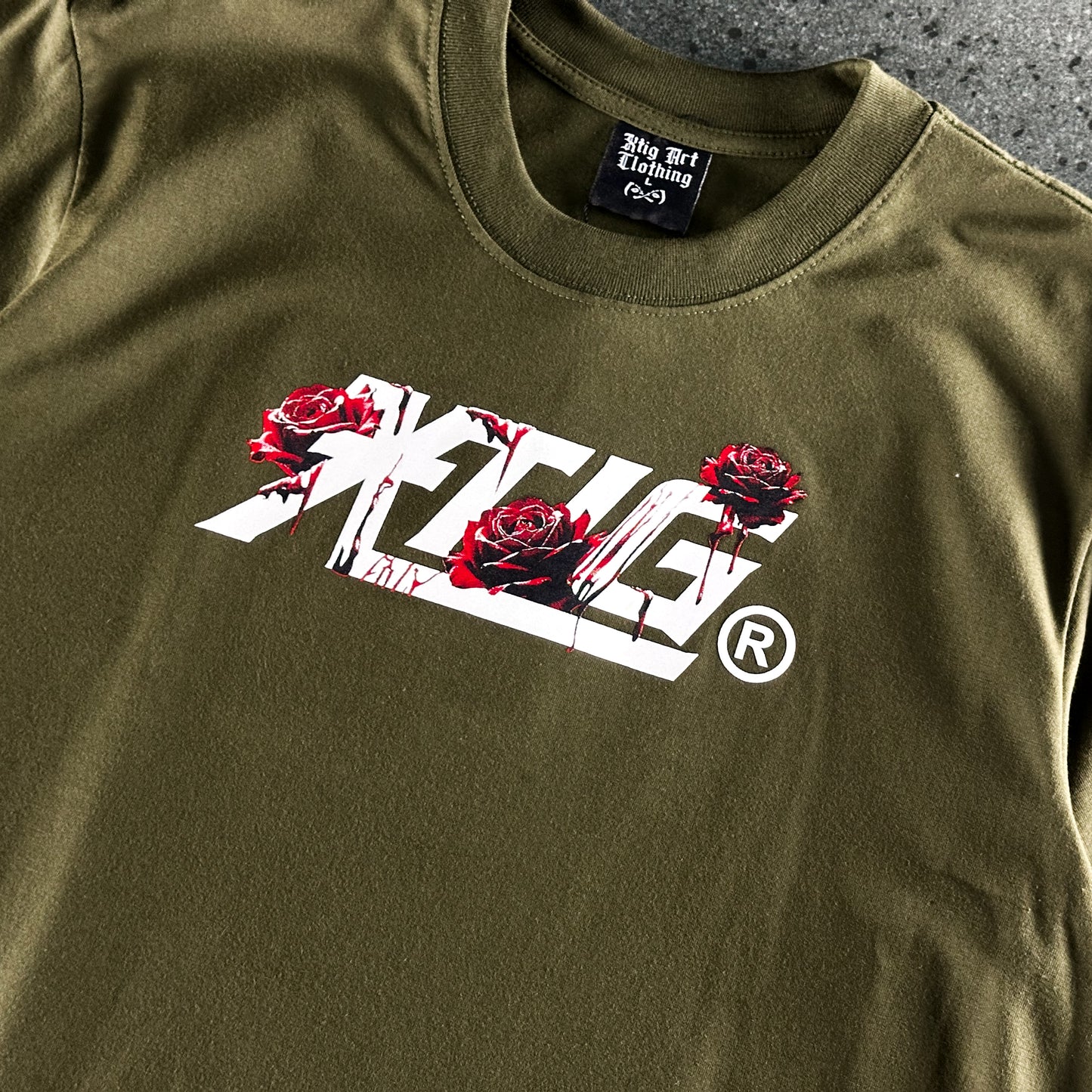 XTIG ORIGINALS - "ROSEREIGN" - COLOR FATIGUE | Unisex | Men | Women (OVERSIZED)