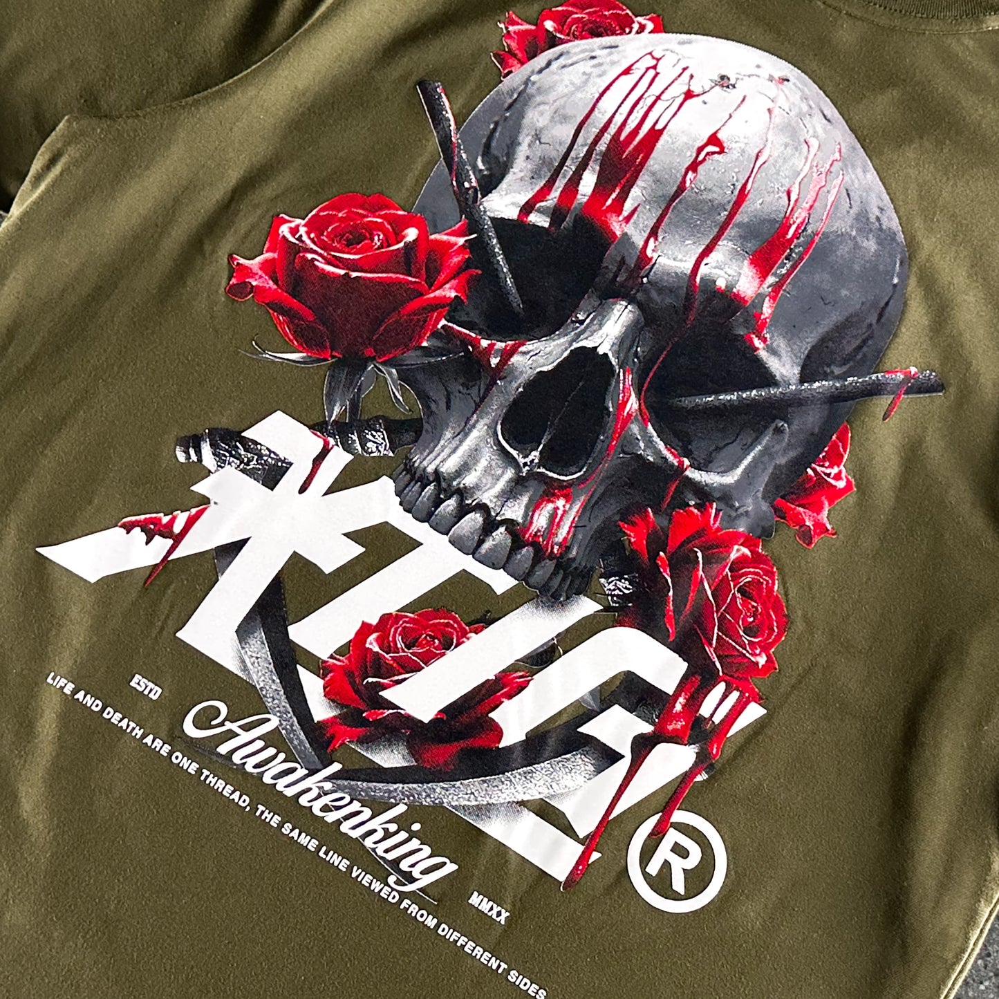 XTIG ORIGINALS - "ROSEREIGN" - COLOR FATIGUE | Unisex | Men | Women (OVERSIZED)
