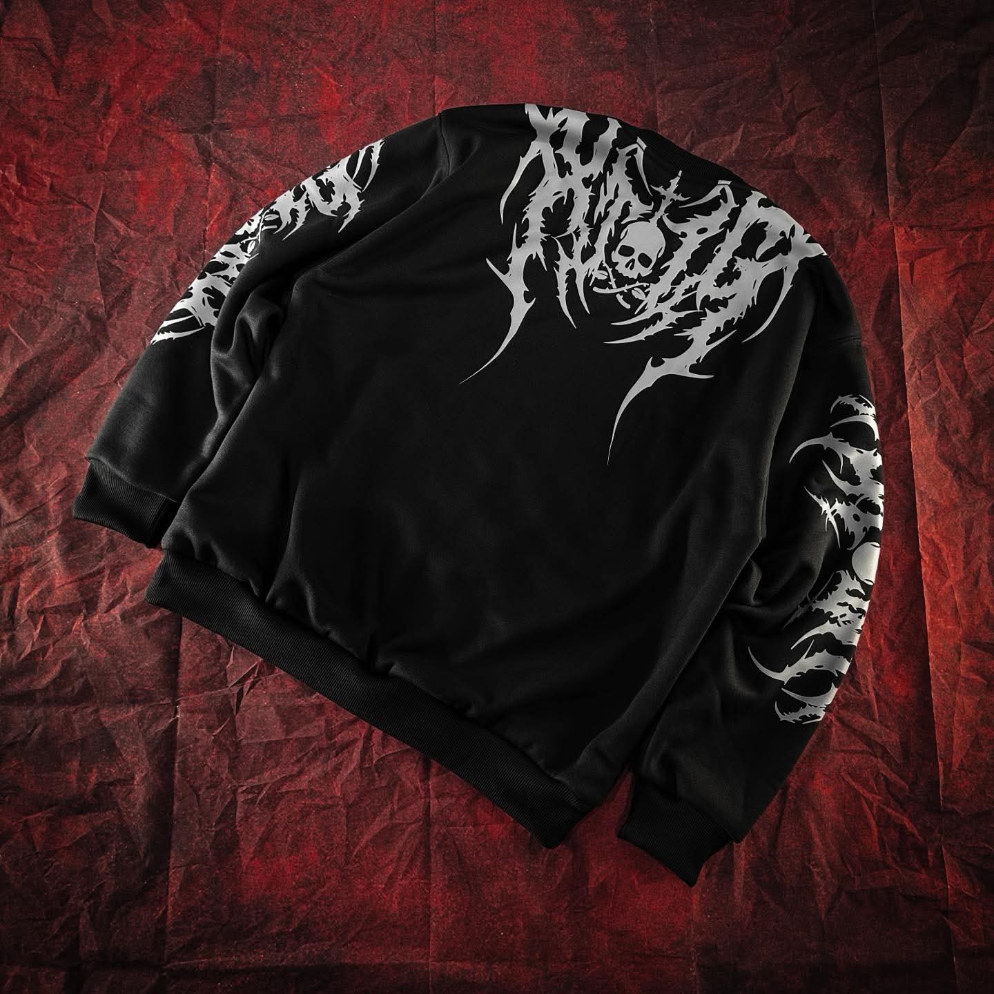 XTIG ORIGINALS - "WRATH | SWEATSHIRT " - COLOR BLACK | Unisex | Men | Women