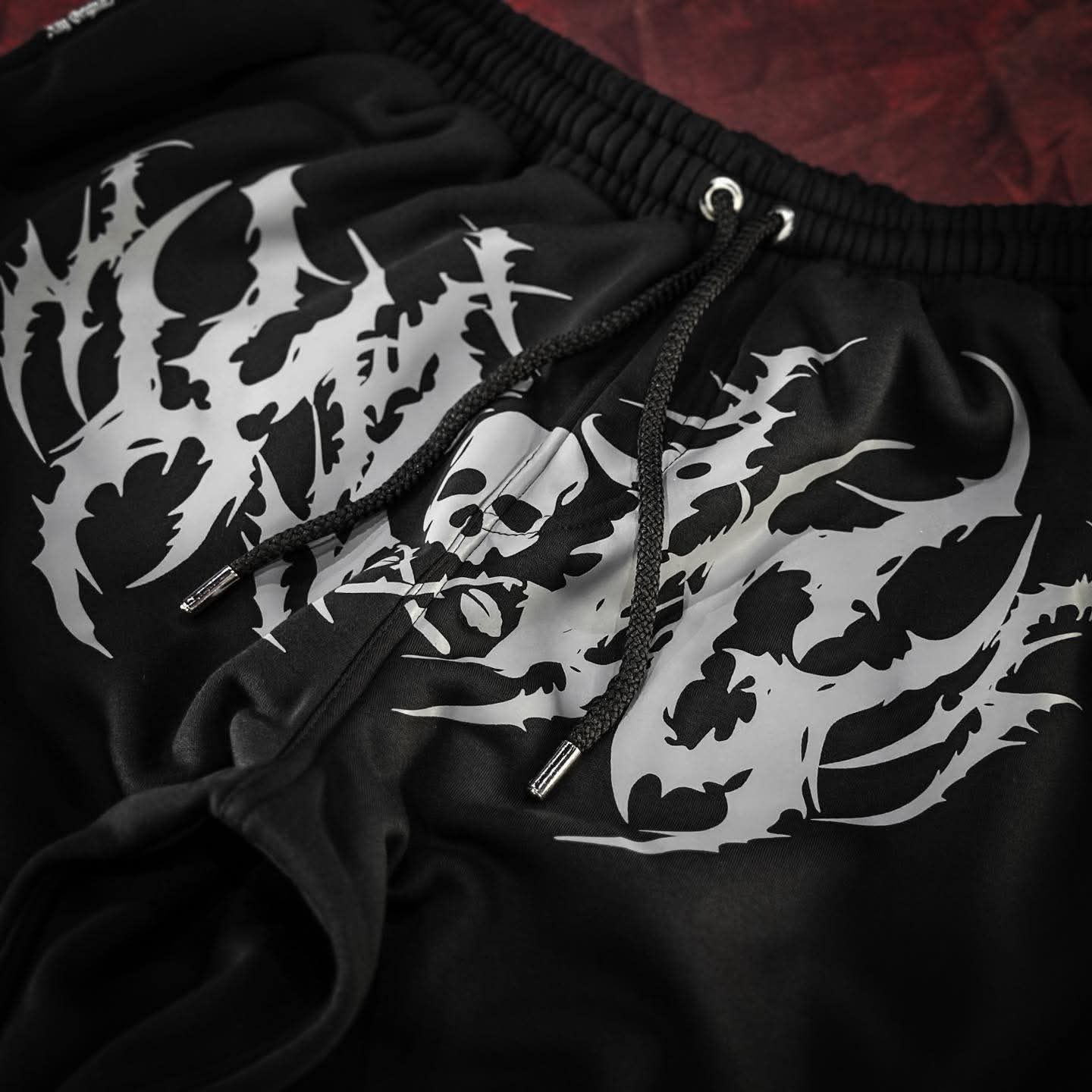 XTIG ORIGINALS - "WRATH | WIDE SWEATPANTS" - COLOR BLACK | Unisex | Men | Women