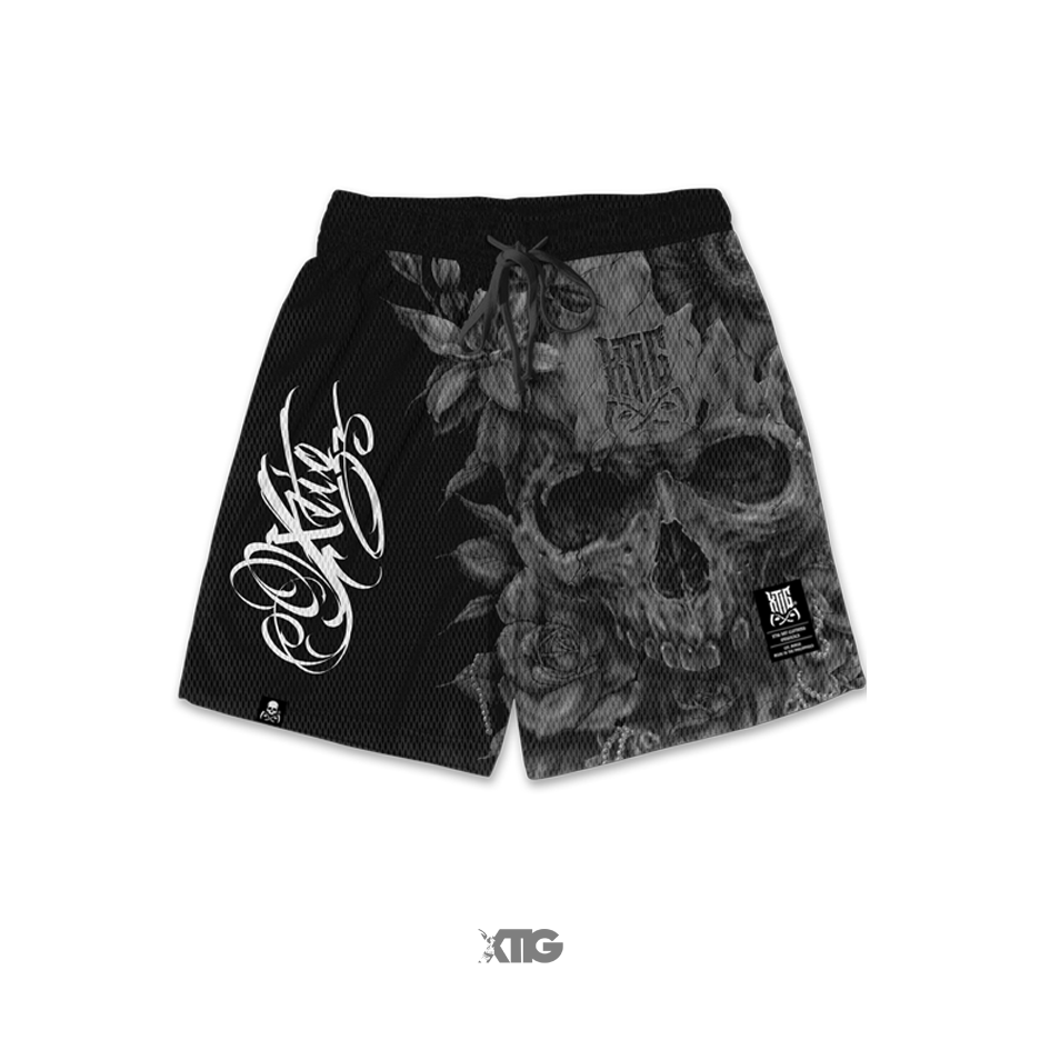 XTIG® ORIGINALS - "DARK LIFE V2 | MESH SHORT” - Unisex | Men | Women (ABOVE THE KNEE)