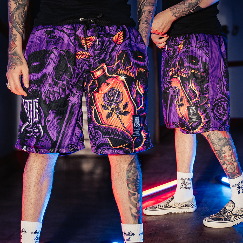 XTIG® ORIGINALS - "OCTOROSE | MESH SHORT" - Unisex | Men | Women
