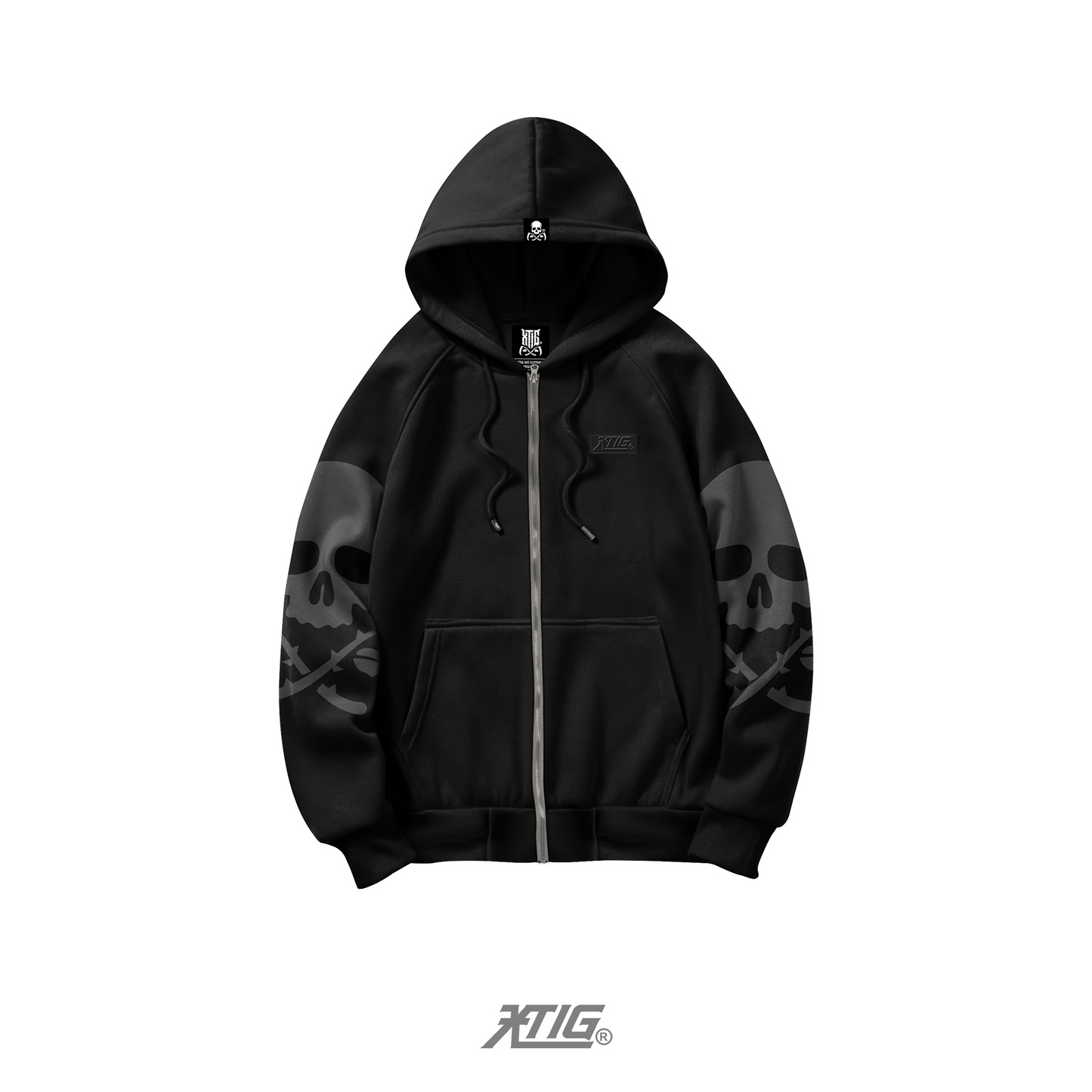 XTIG® ORIGINALS  - "SOULSHIFT | ZIP-UP HOODIE JACKET " - Unisex | Men | Women