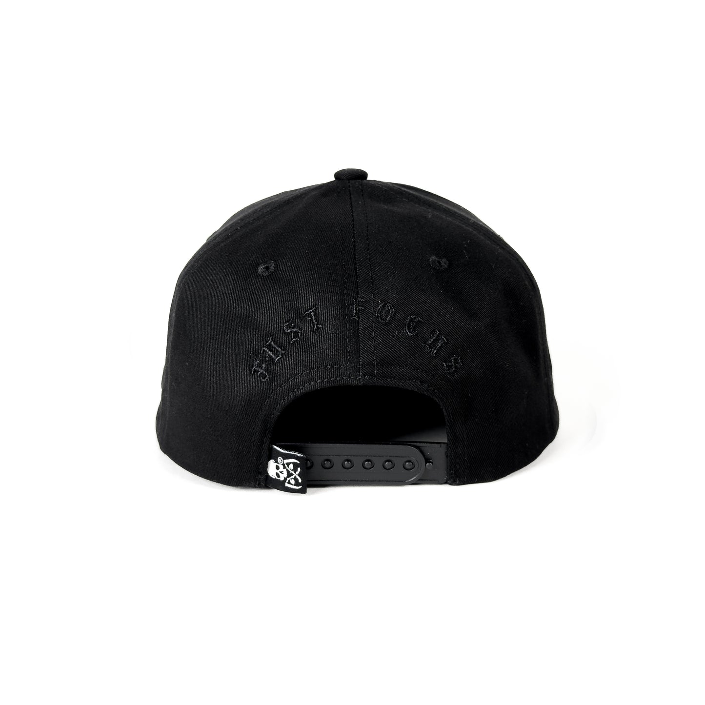 XTIG® ORIGINALS  - "THORNSCRIPT" (BLACK/BLACK) SNAPBACK CAP