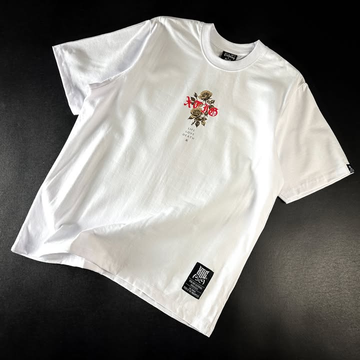 XTIG ORIGINALS  - "BEYOND | TEE" COLOR WHITE | Unisex | Men | Women (OVERSIZED)