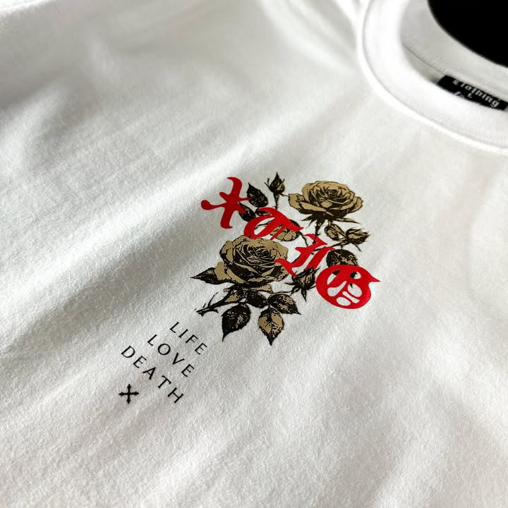 XTIG ORIGINALS  - "BEYOND | TEE" COLOR WHITE | Unisex | Men | Women (OVERSIZED)