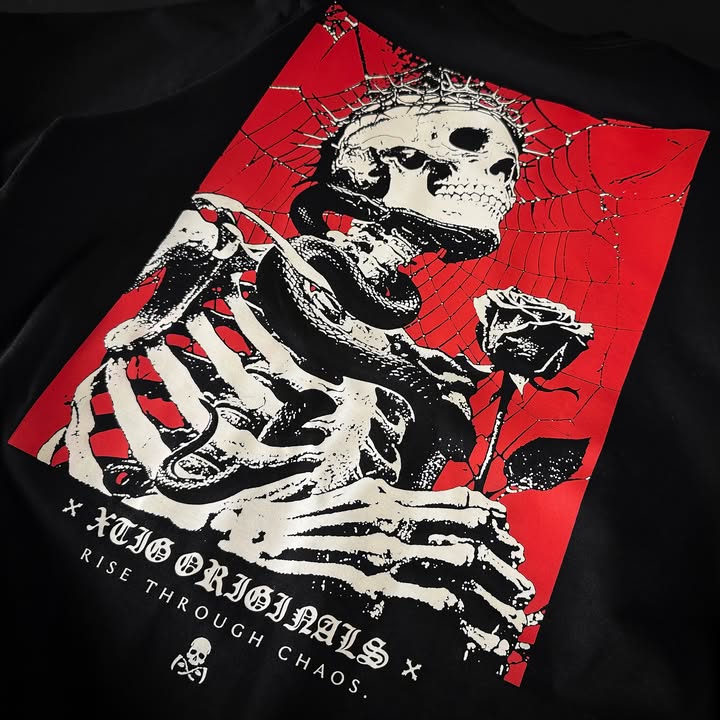 XTIG ORIGINALS  - "CHAOS | TEE" - Unisex | Men | Women (OVERSIZED)