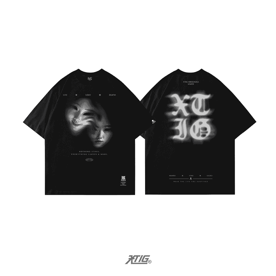 XTIG ORIGINALS  - "VISAGE" - Unisex | Men | Women (OVERSIZED)