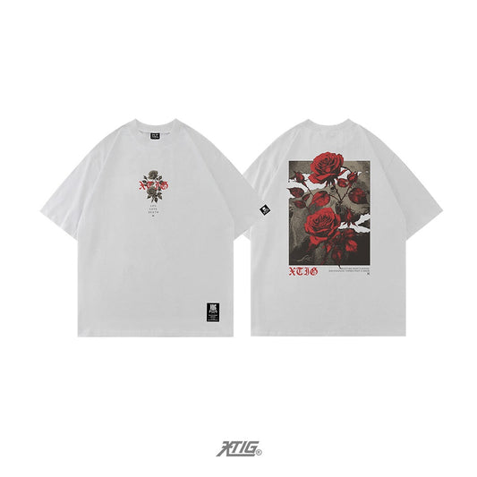 XTIG ORIGINALS  - "BEYOND | TEE" COLOR WHITE | Unisex | Men | Women (OVERSIZED)