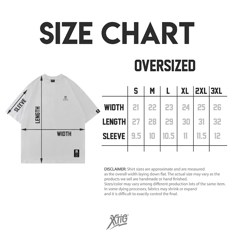 XTIG ORIGINALS  - "VISAGE" - Unisex | Men | Women (OVERSIZED)